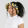 Maize and Blue Striped Topless Bucket Hat