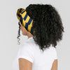 Maize and Blue Striped Topless Bucket Hat