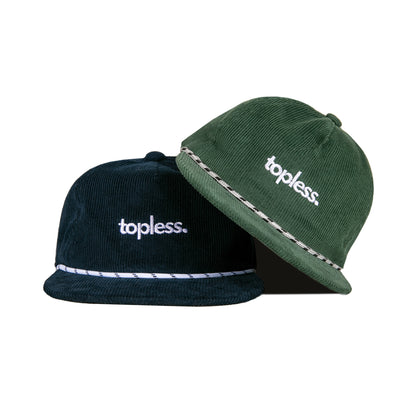 "Topless" Corduroy Snapback